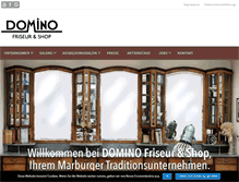 Tablet Screenshot of friseur-domino.de